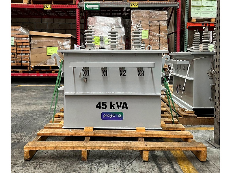 TRANSFORMADOR TIPO POSTE TRIFÁSICO 45KVA.