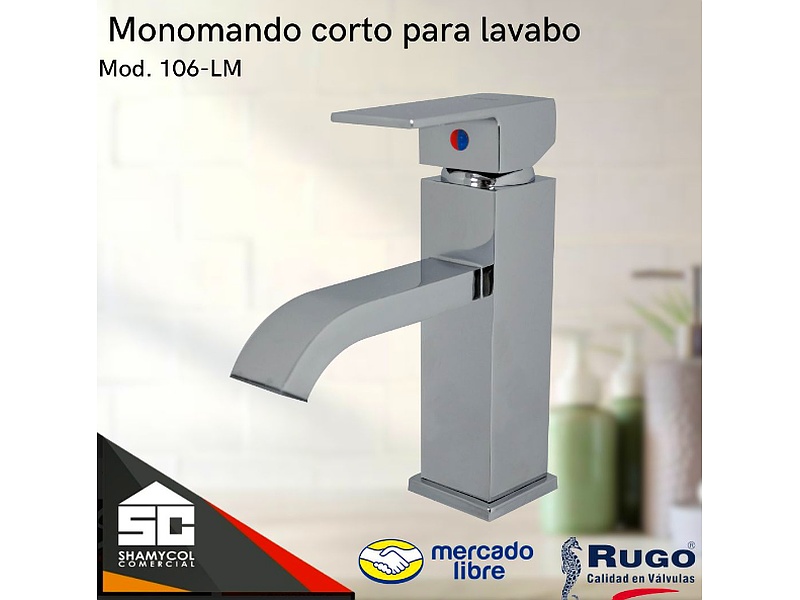 Monomando Corto Lavabo México