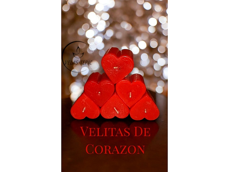 Velas de Corazones México