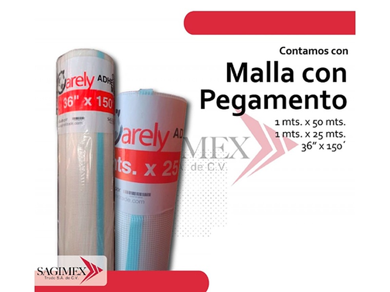 Malla con Pegamento Resistente México