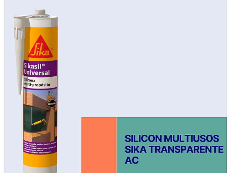 Silicón Multiusos Transparente México