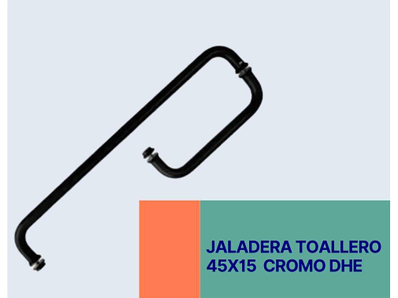 Jaladera Toallero Cromo México