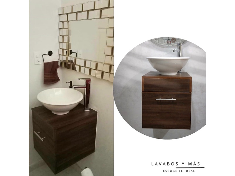 Modular Flotante de Lavabo México