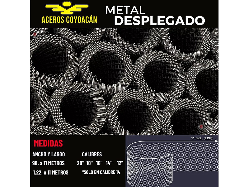 Metal Desplegado Pesado México