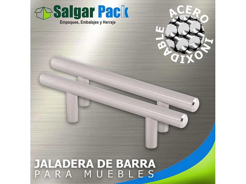 Jaladera de Barra para Muebles México