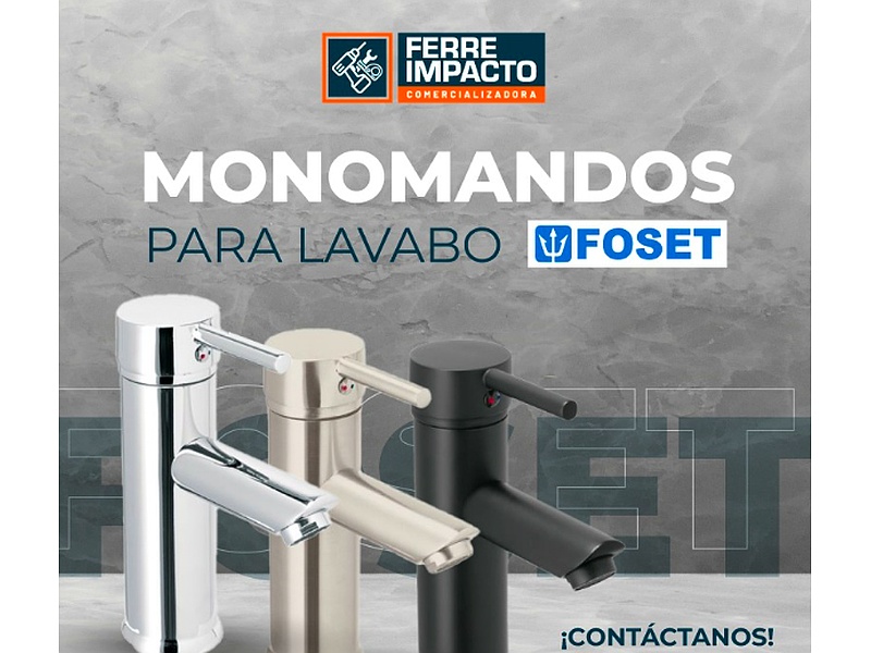 Monomando de Lavabo Inoxidable México