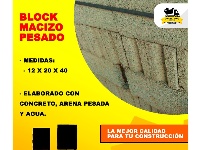 Block Macizo Pesado México