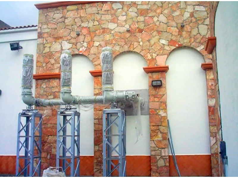 Conducción y distribución de energía eléctrica URISA  MÉXICO