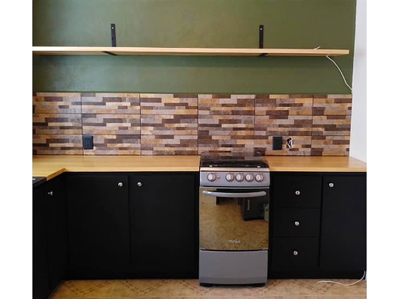 Instalacion azulejo cocina Mexico