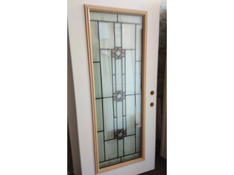 Puerta con vidrio templado México