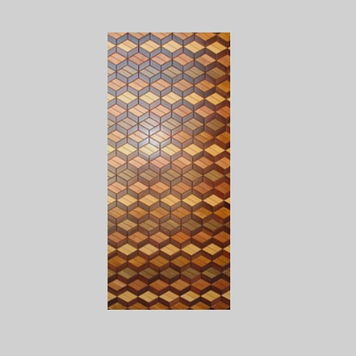 Paneles de madera México mosaico.