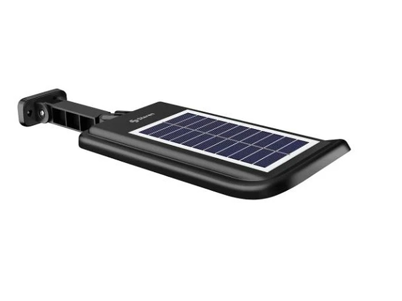 Lámpara LED con sensor de movimiento, panel solar y batería recargable MEXICO