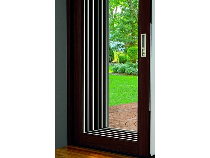 Ventana de Aluminio Café Corrediza México