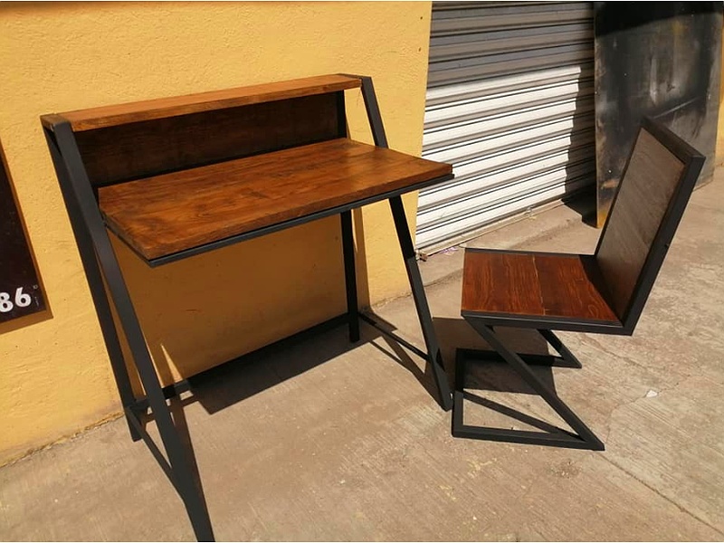 Escritorio rústico en madera México