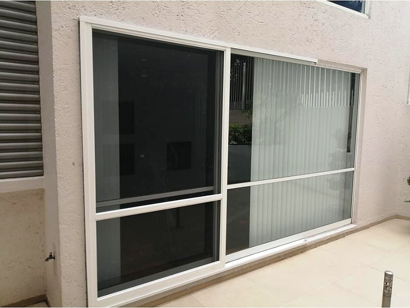 Ventana en aluminio corrediza México
