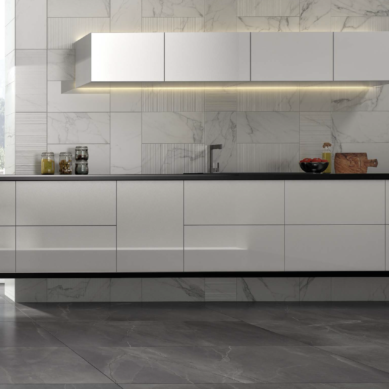 Mueble de cocina en cuarzo al diseño Mexico