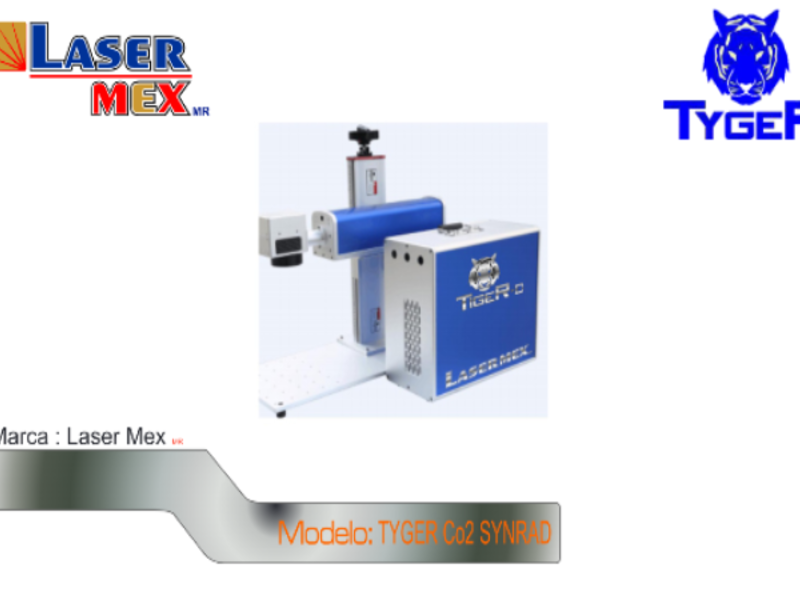 Máquina de marcado TygeR CO2 en México