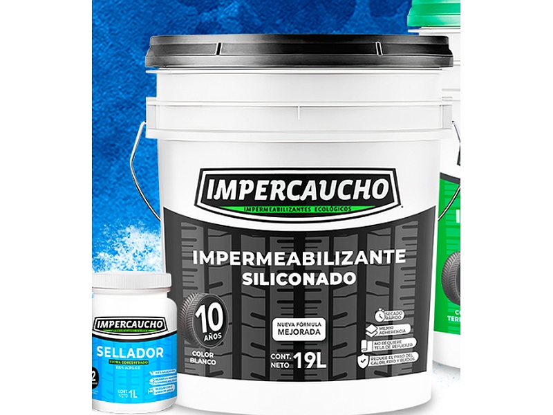 Impermeabilizante color blanco siliconado Mexico