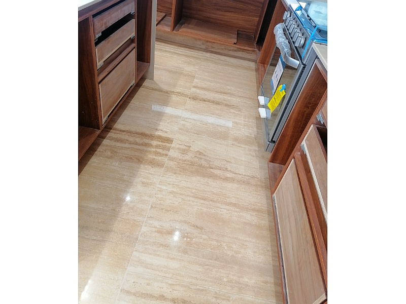 Pulido piso marmol escalera México