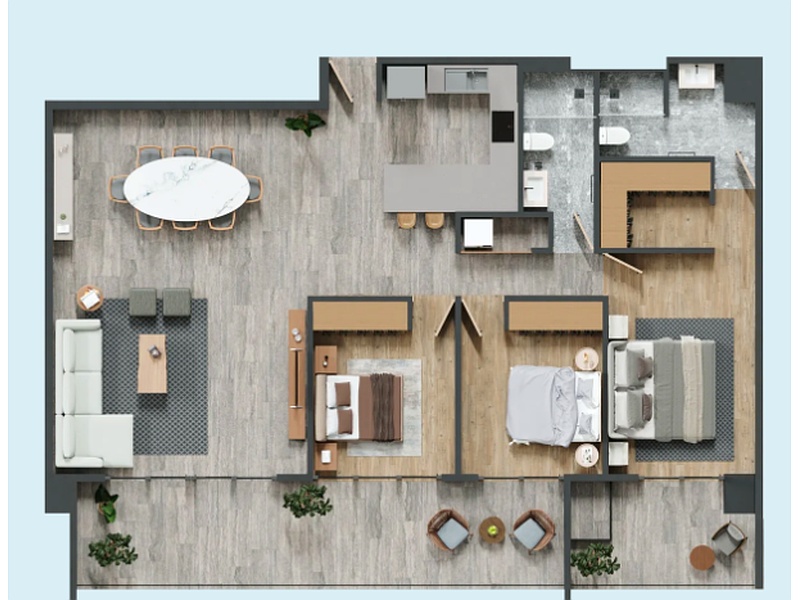 Departamento Modelo PH Porttica Tijuana