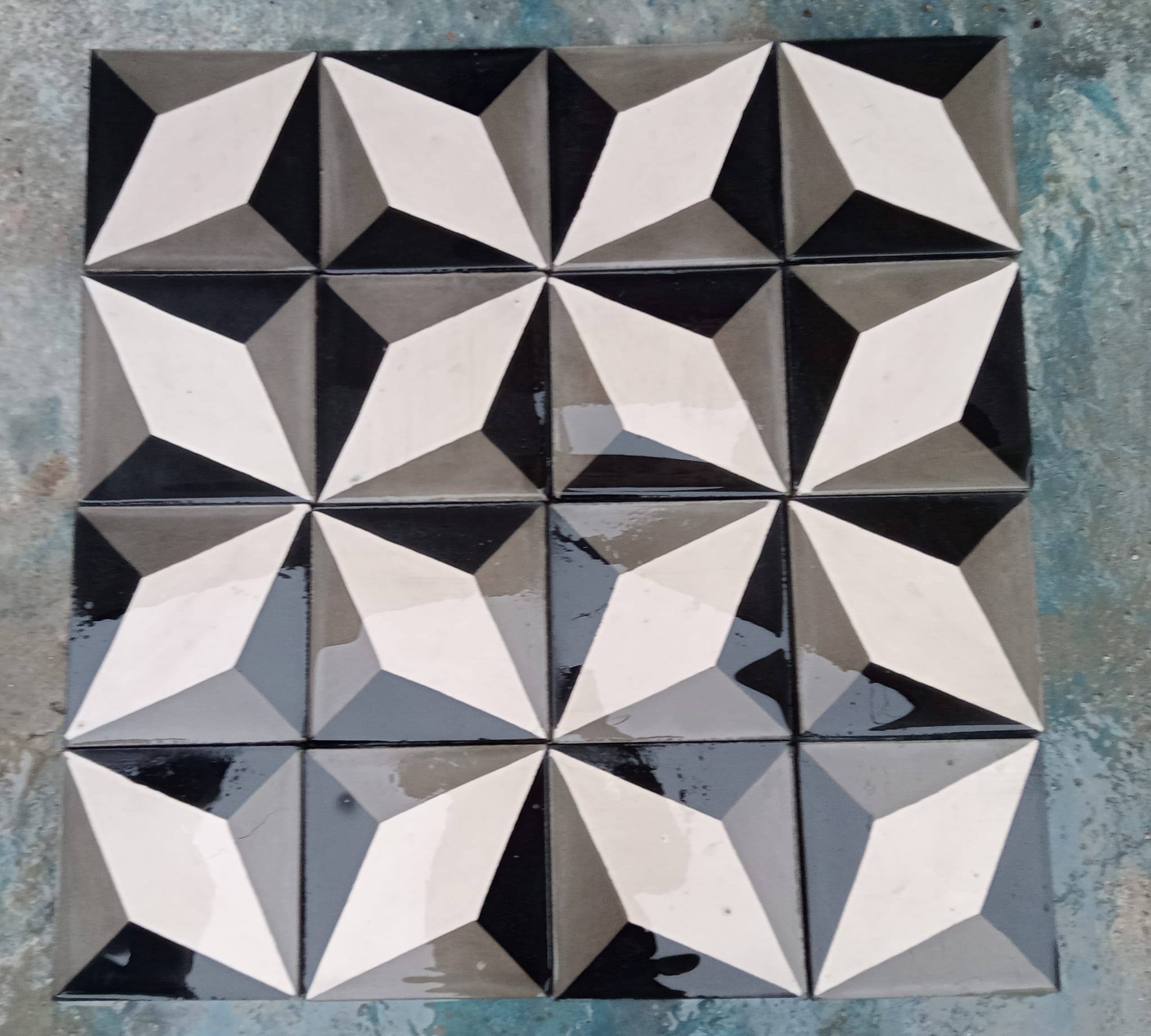 Cerámica de pared estilo 3D México
