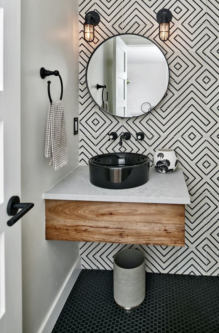 Mosaico para pared con diseño tribal México