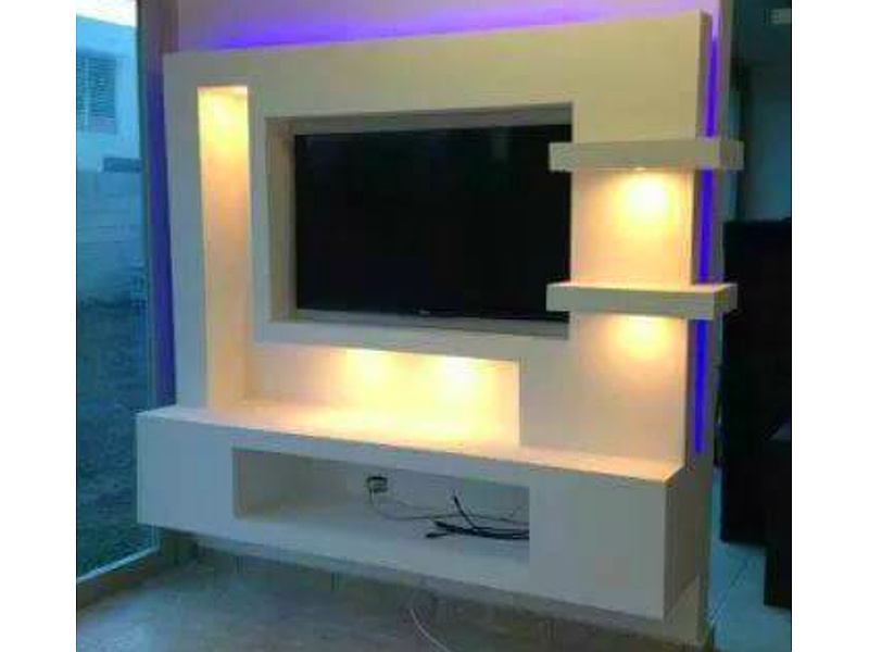 Mueble blanco para Tv Mexico