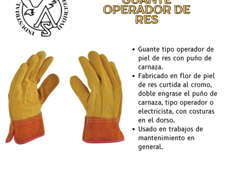 Guante operador ALFA SEGURIDAD INDUSTRIAL  