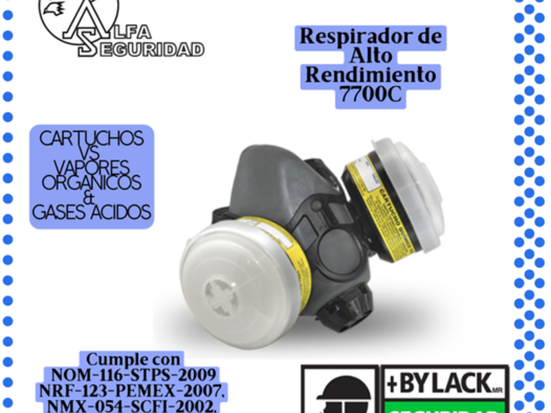 Respirador ALFA SEGURIDAD INDUSTRIAL  