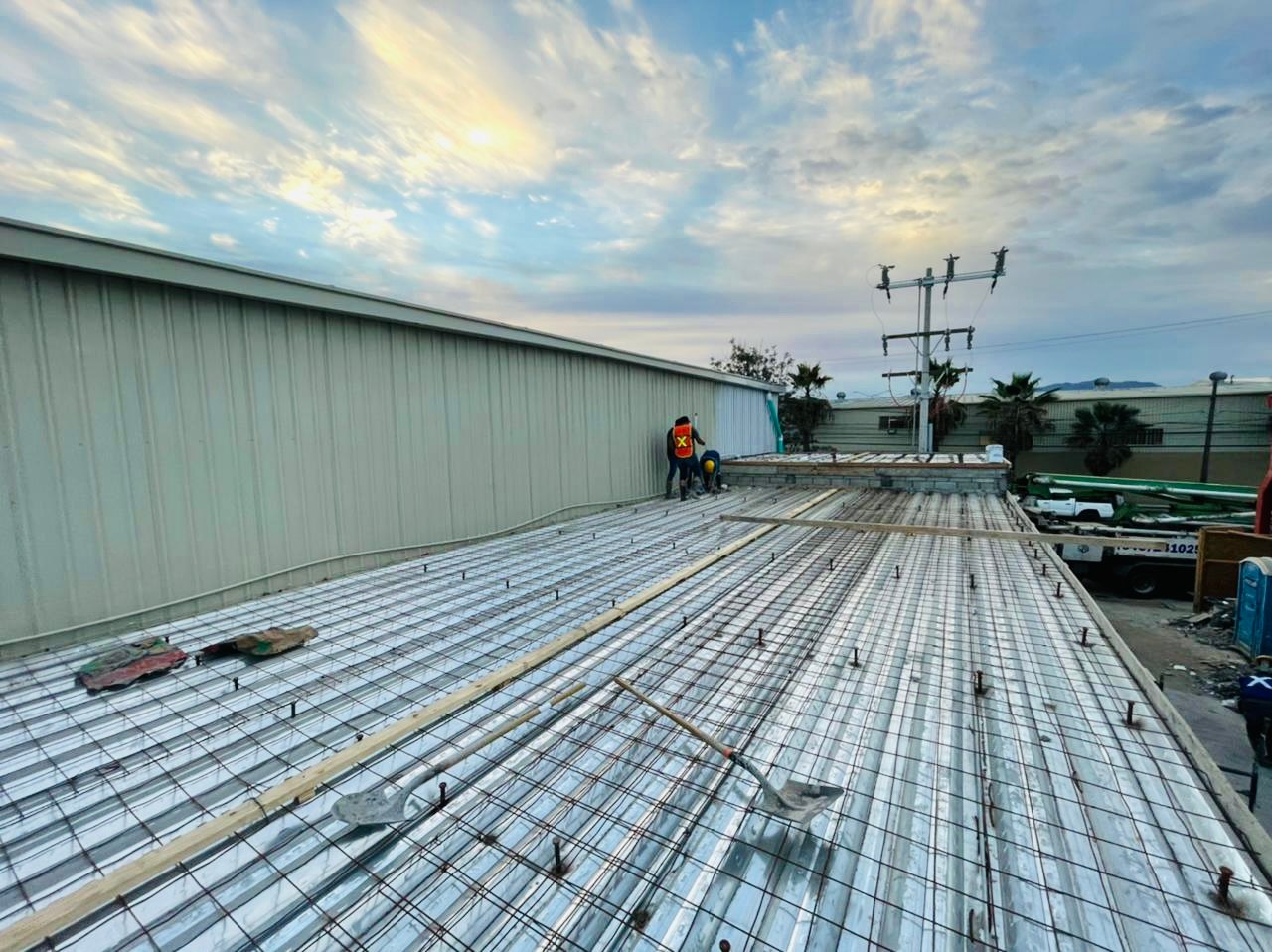 Construcción con estructuras metálicas México