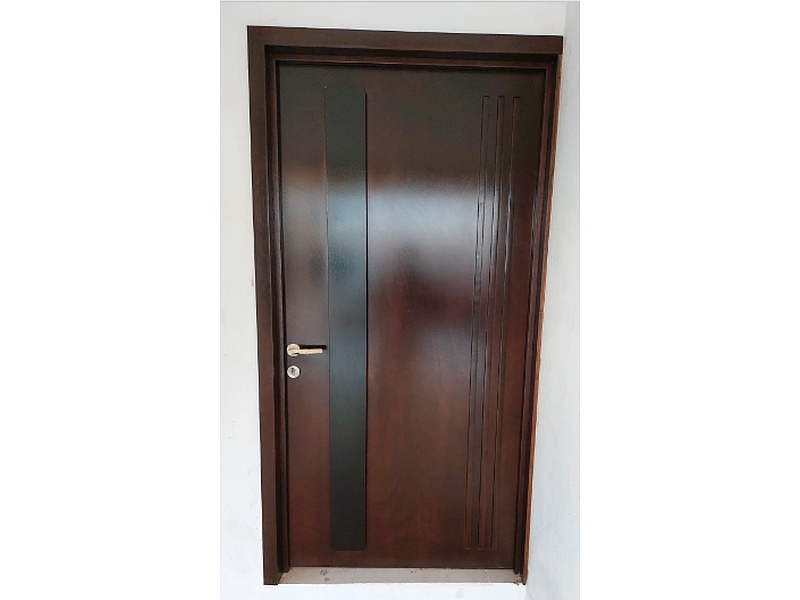 Puerta MDF Caoba México