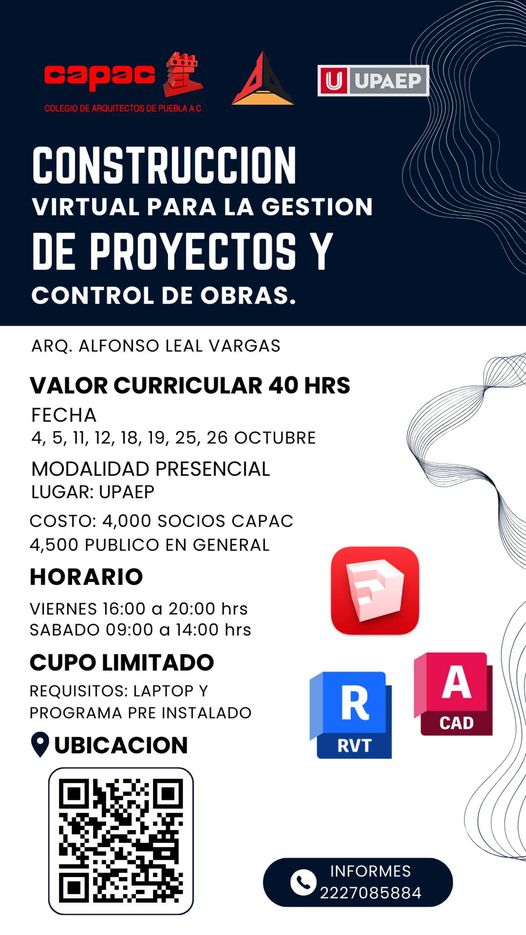 Construcción Virtual para la Gestión de Proyectos y Control de Obras CDMX