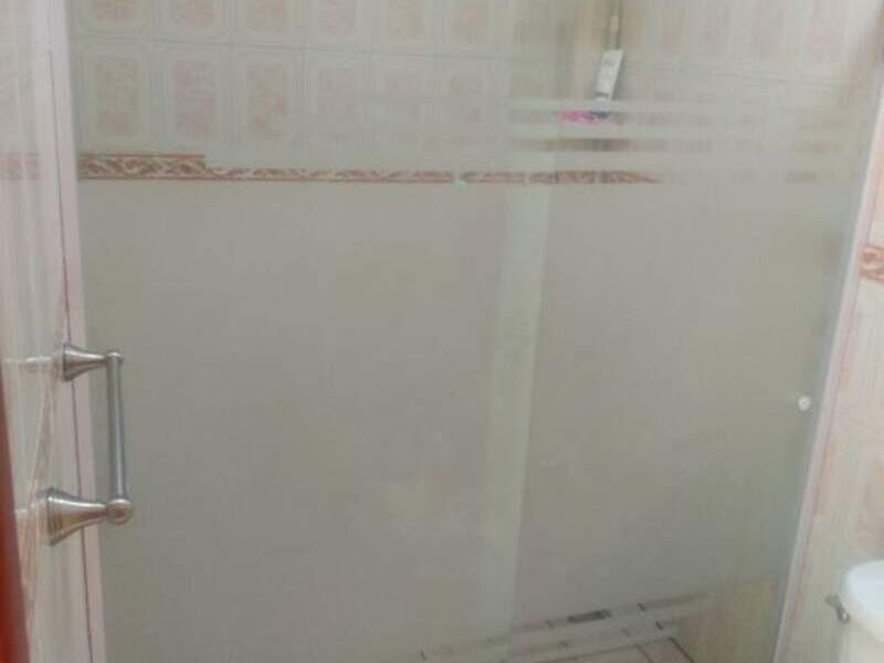 Cancel de baño de aluminio blanco Guadalajara