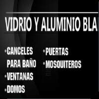 Vidrios y aluminio Blanco