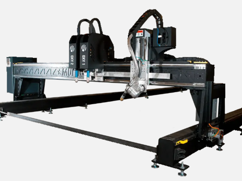 CORTADORA PLASMA SERIE 6000 PUENTE Y RIEL CMX