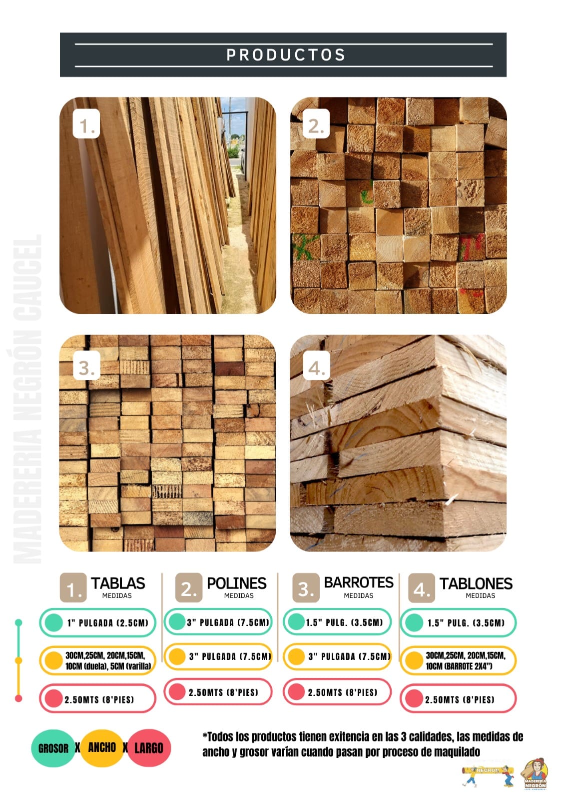 Madera y tablones CDMX