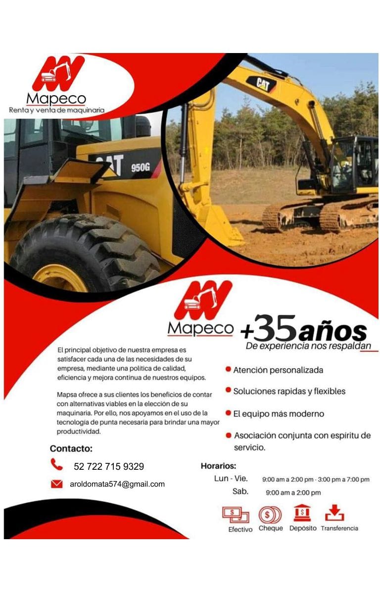 RETROEXCAVADORA CDMX