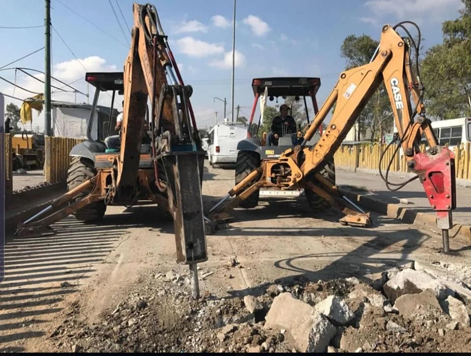Maquina de construccion CDMX