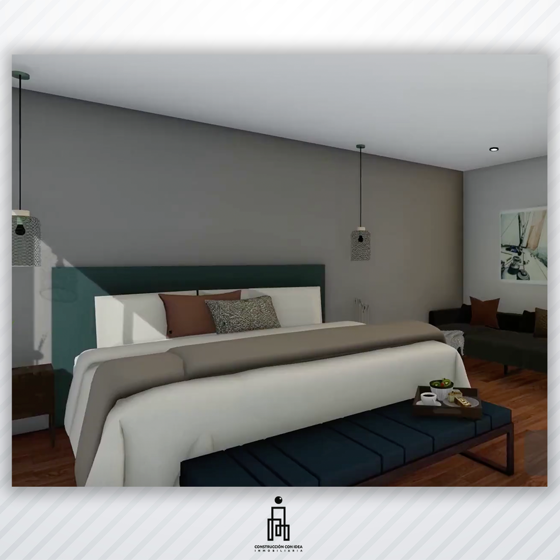 Diseño recamara principal CDMX