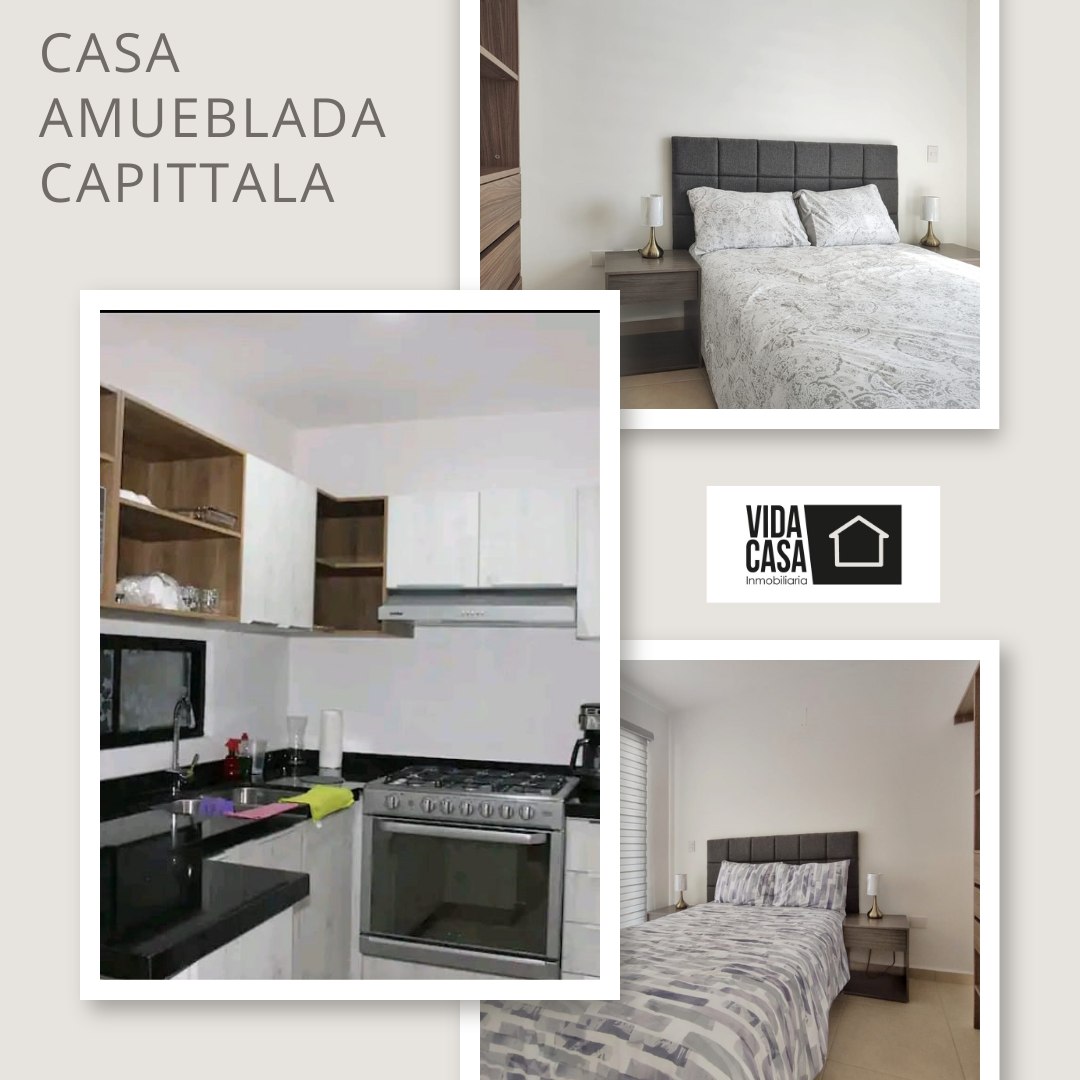 Casas amueblada capittala CDMX