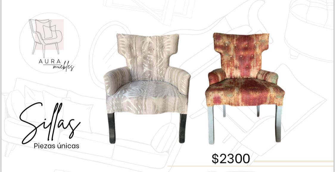 Silla piezas unicas CDMX