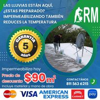 Impermeabilizante de todo tipo CDMX