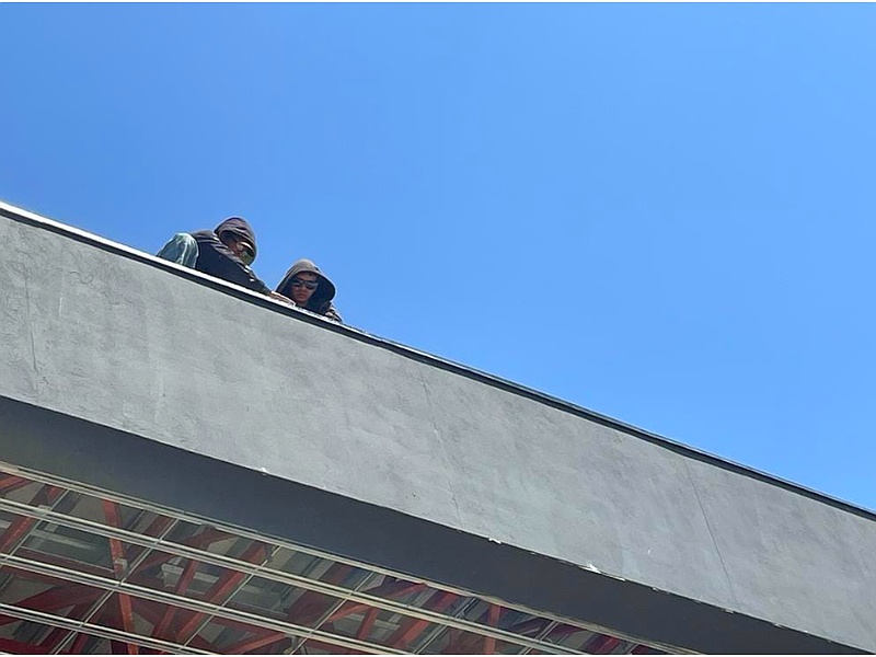 Instalación de goterones metálicos, Monterrey