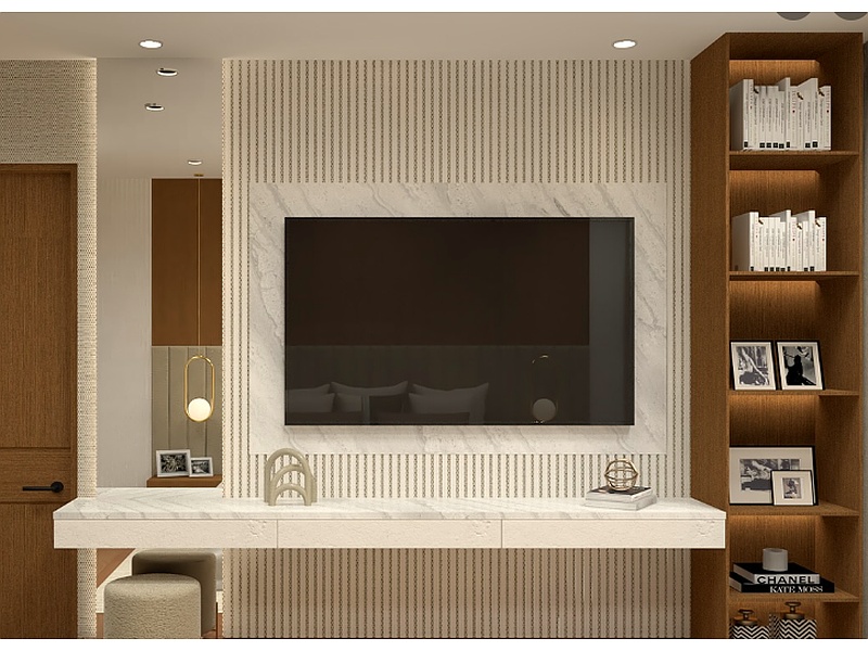 Mueble para sala de Televisión Blanco México