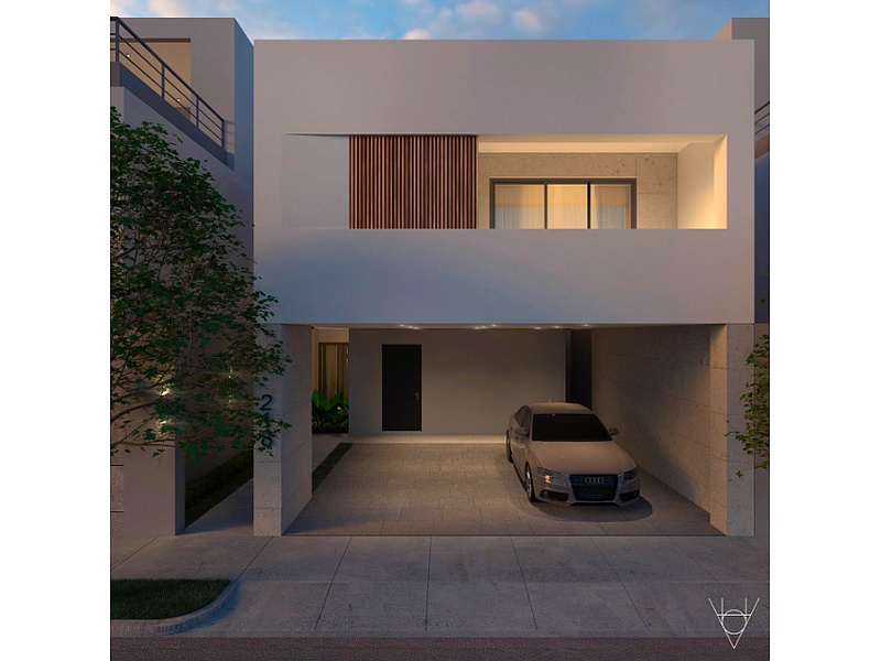 Diseño arquitectónico exterior México