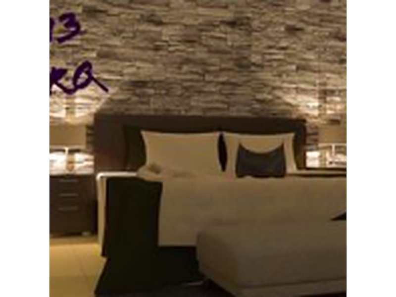 Instalación de piedra decorativa en casa México M3 ARQUITECTURA Y DISEÑO