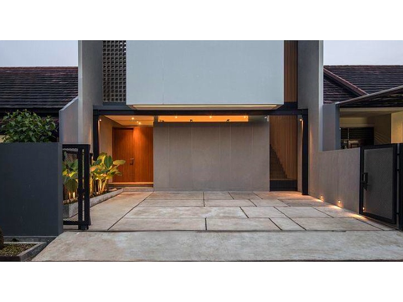 Instalacion de pisos para exterior de casas México Arquitectura Xaná