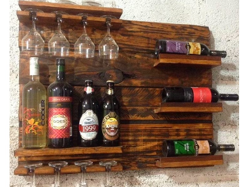 Repisa de madera Mexico