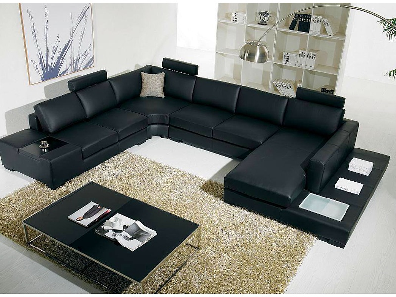 Muebles de Piel Negro México