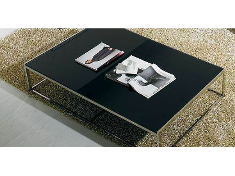 Mesa de Centro de Sala Negra y Dorada México